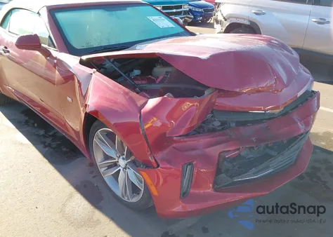 2016 Chevrolet Camaro 2Lt из США, поврежденный, VIN 1G1FD3DS7G0186733